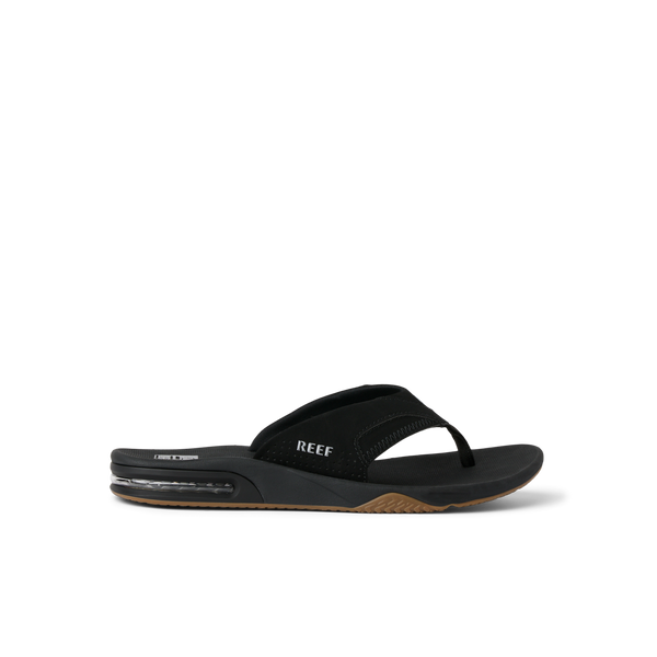 Reef Fanning Sandal Men’s‎ 9 Charcoal Black With Bottle Opener Reef Fanning Men main image 3