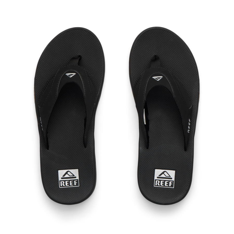 Fanning - Black/Silver - Top View