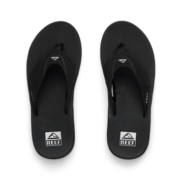 Fanning - Black/Silver - Top View