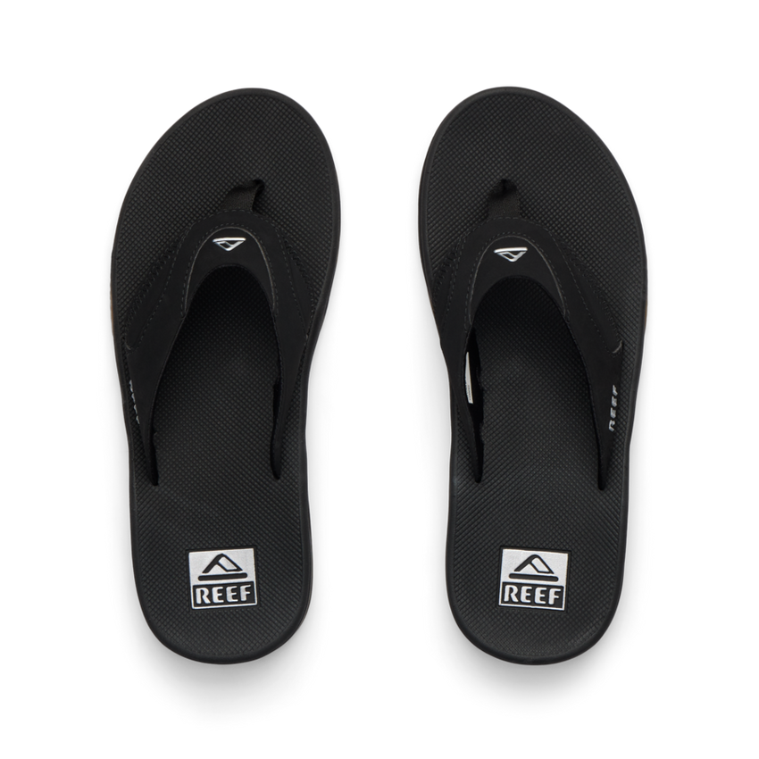 Fanning - Black/Silver - Top View