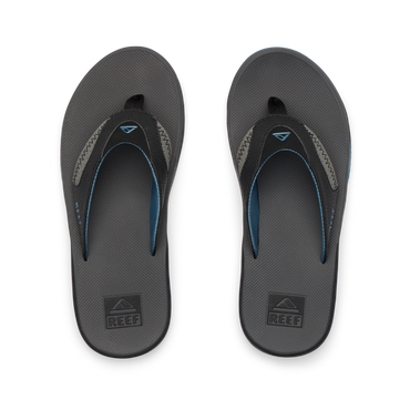 Fanning - Grey/Light Blue - Top View