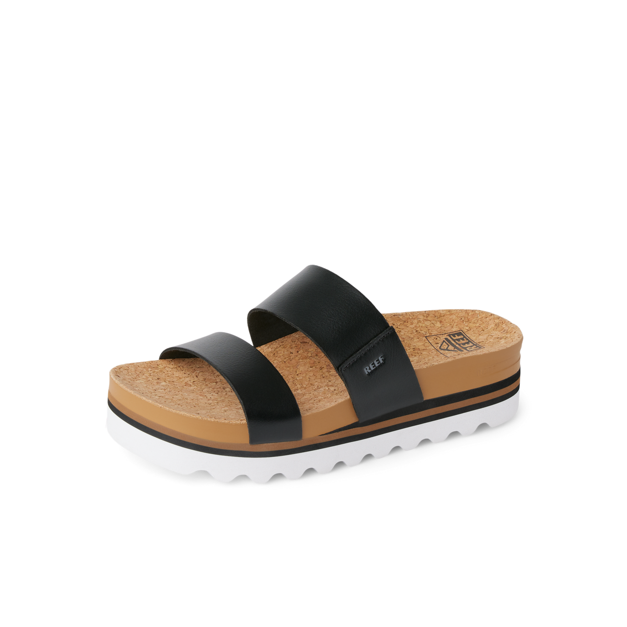 Cushion Vista Hi - Black - Left Side View