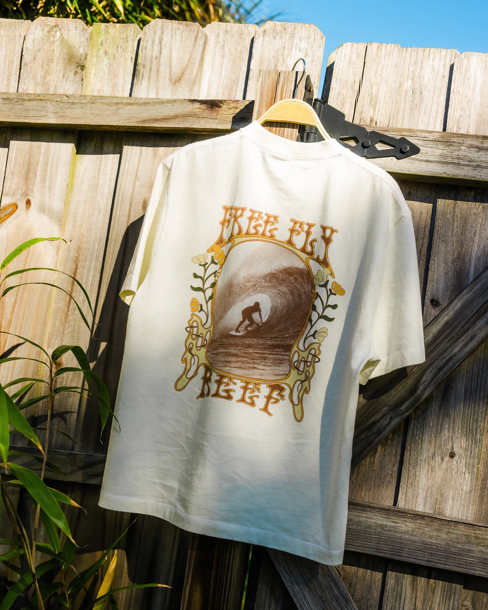 High-Stoke Relaxed Tee - Bone view 1