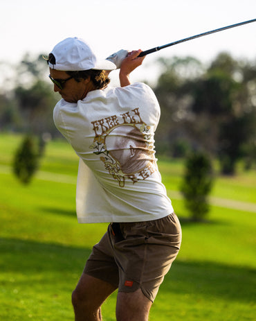 High-Stoke Relaxed Tee - Bone view 3