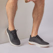 Shoreline Del Mar H2O shoes in black facing forward and sideways, showing lightweight, water-friendly design and comfort features.