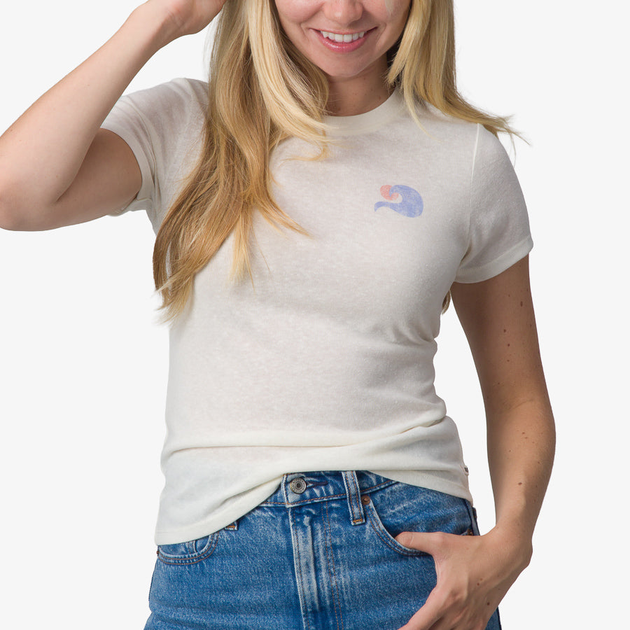 Surf Club Fitted Tee view 2