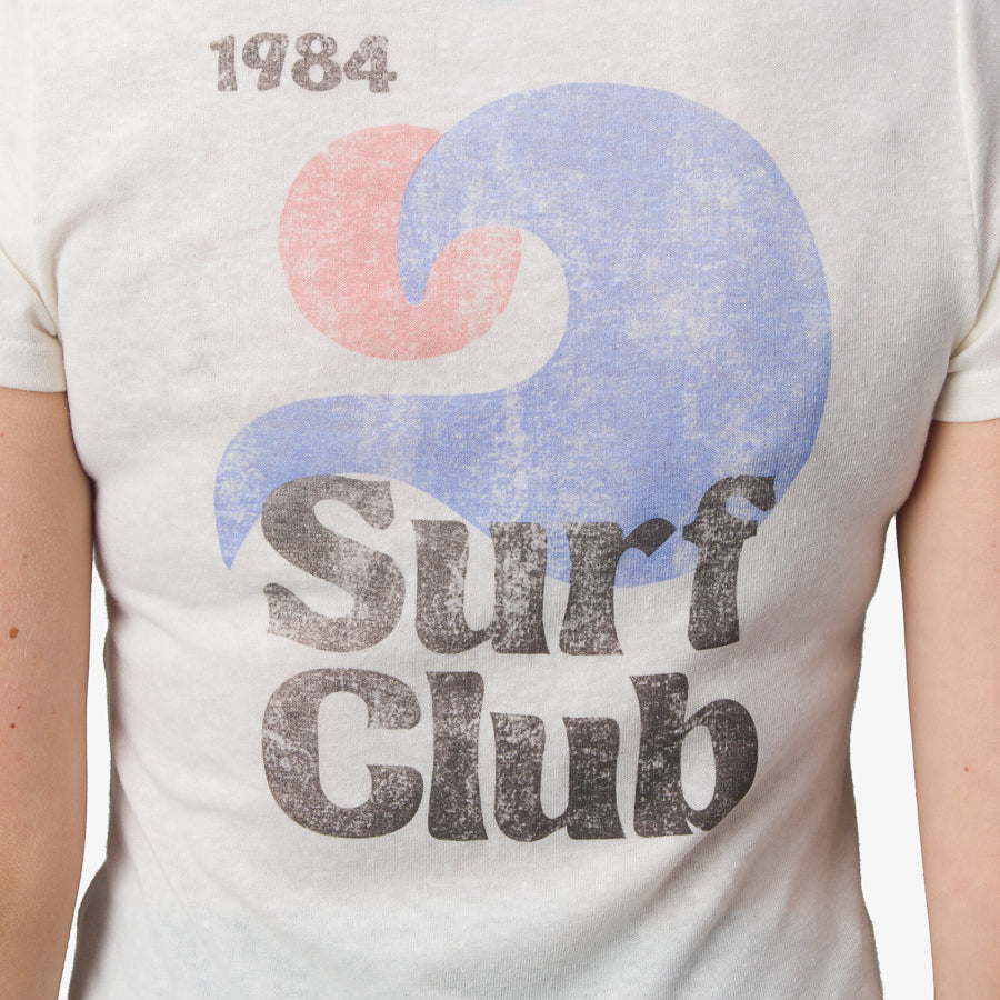 Surf Club Fitted Tee view 5
