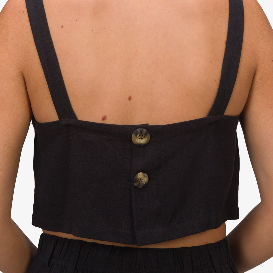 Tori Linen Tank view 1