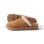 Vista Luxe Mariana suede clogs facing left with shearling lining and cushioned comfort