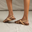 Vista Malia sandals facing left and right, showing side and back straps with soft-rebound cushioning for all-day comfort