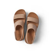 Top view of Water Vista Higher sandals in warm taupe, featuring cushioned footbeds and water-friendly straps for women.