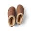 Weekend Low Brooke top view brown shoes with cozy fleece lining, designed for comfort and arch support by REEF.