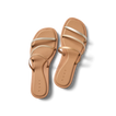 Willow Ava women's sandals facing up, showing toe straps and cushioned footbed with arch support in neutral tones.