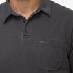 Walker Short Sleeve Polo - Pirate Black - Down the Line 1 View