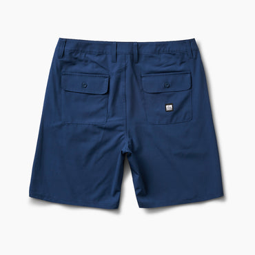 Medford Walk Short - Insigna Blue - Back View