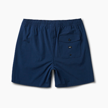 Fields E Waist Walk Short - Insignia Blu - Back View