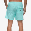 Marzo E/W Wvn Short - Aruba Blue - Back View