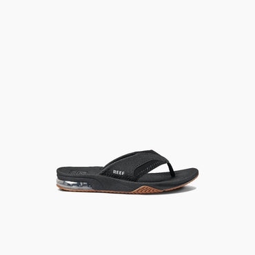 Kids Fanning - Black/Silver - Right Side View