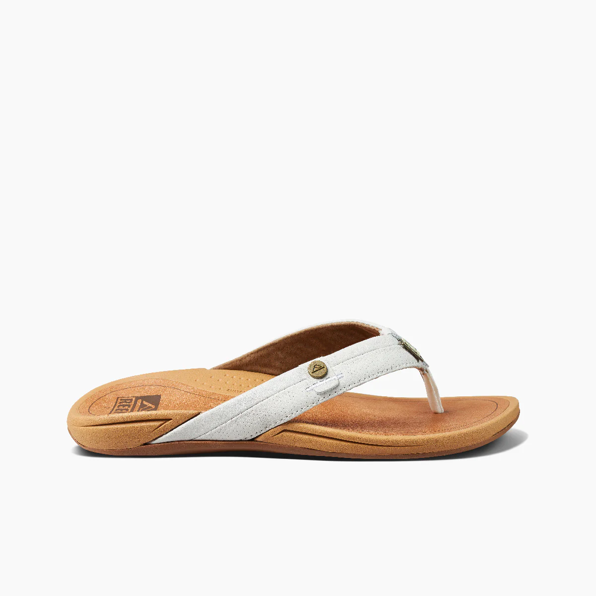 Women's Reef Pacific Sandals in Cloud side view