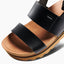 Vista Hi Buckle - Black/Tan - Down the Line 1 View