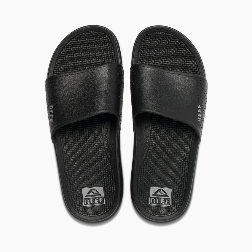 Oasis Slide - Black - Top View