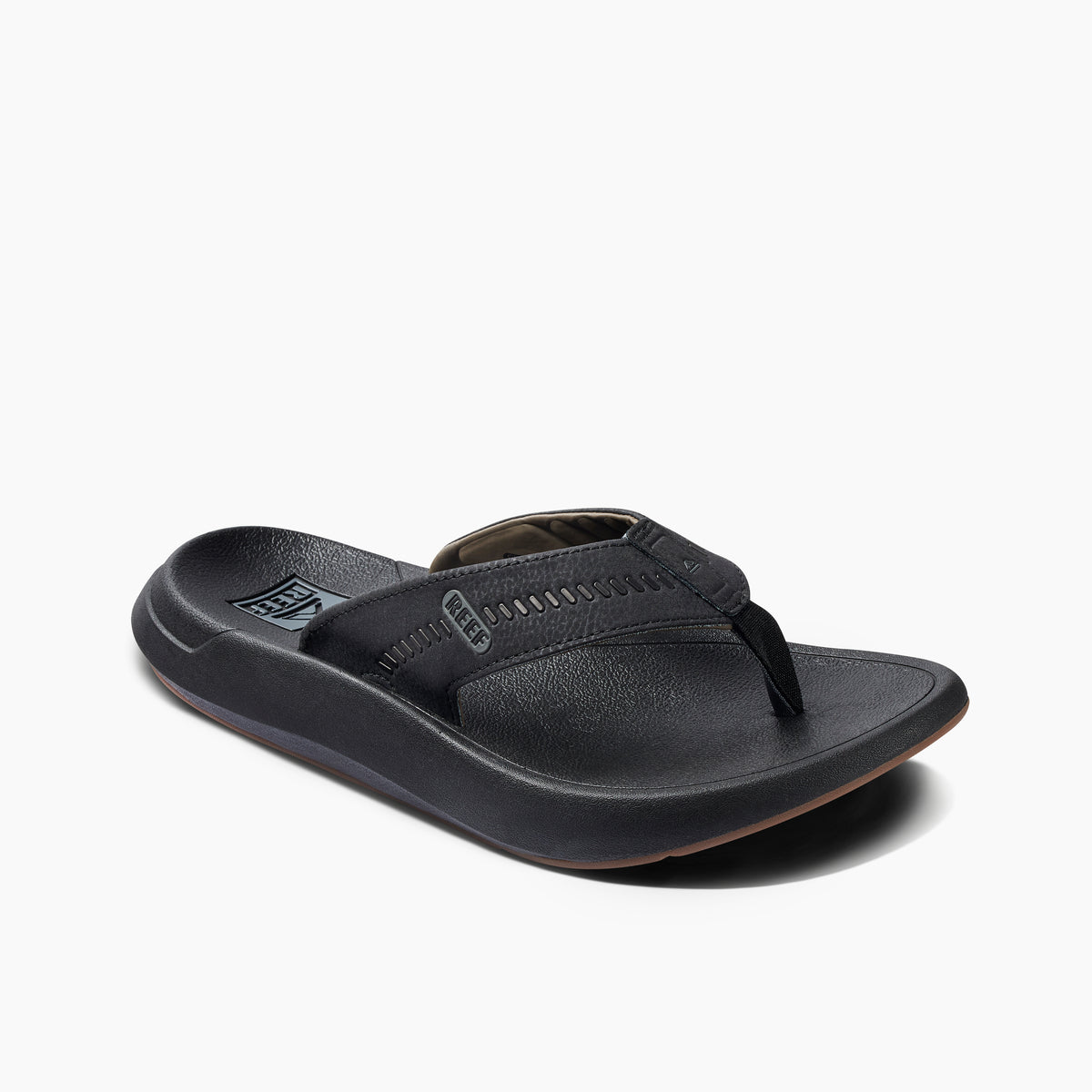 Reef Journeyer Flip-Flop Sandals- Black Reef Cushion Cloud Women main image 3