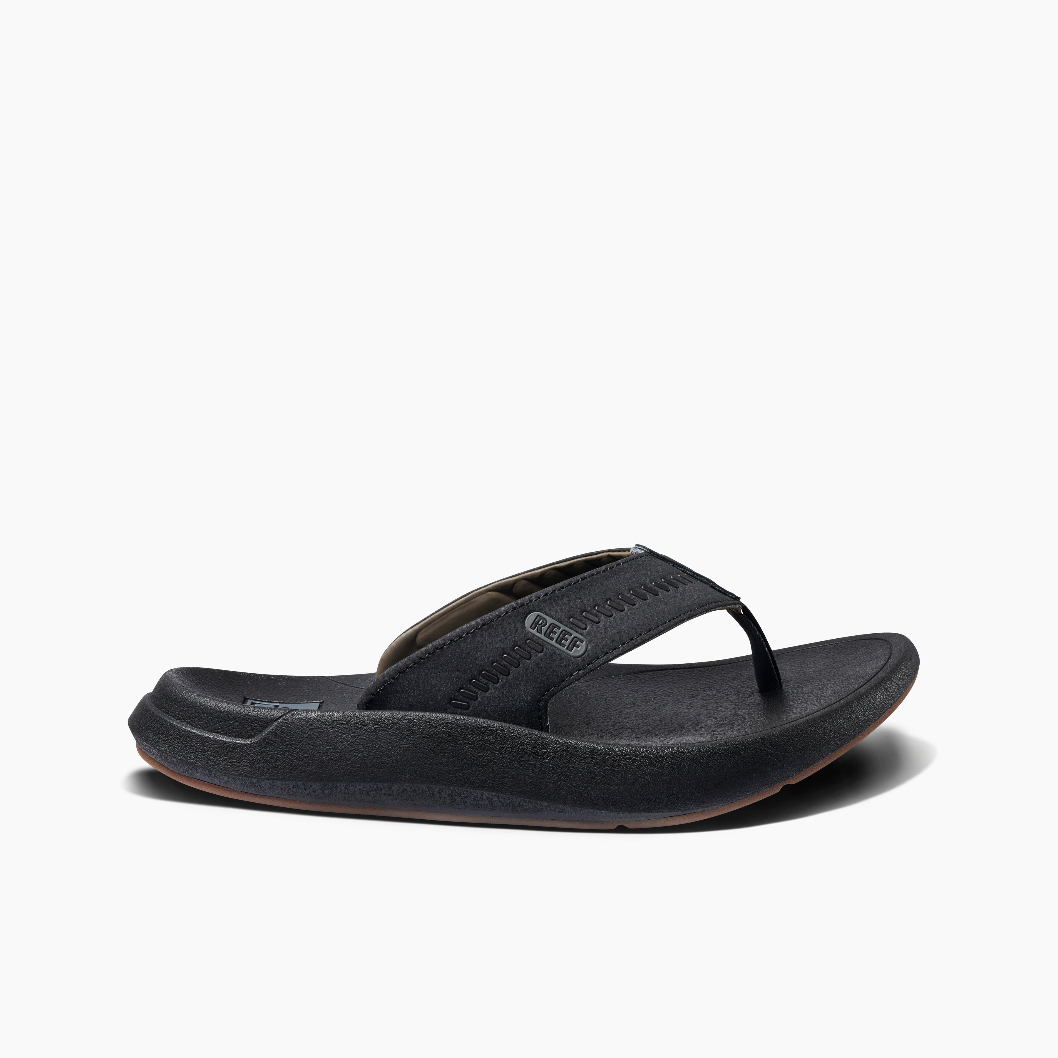 Men's Sandals SWELLsole Cruiser in Black/Grey side view
