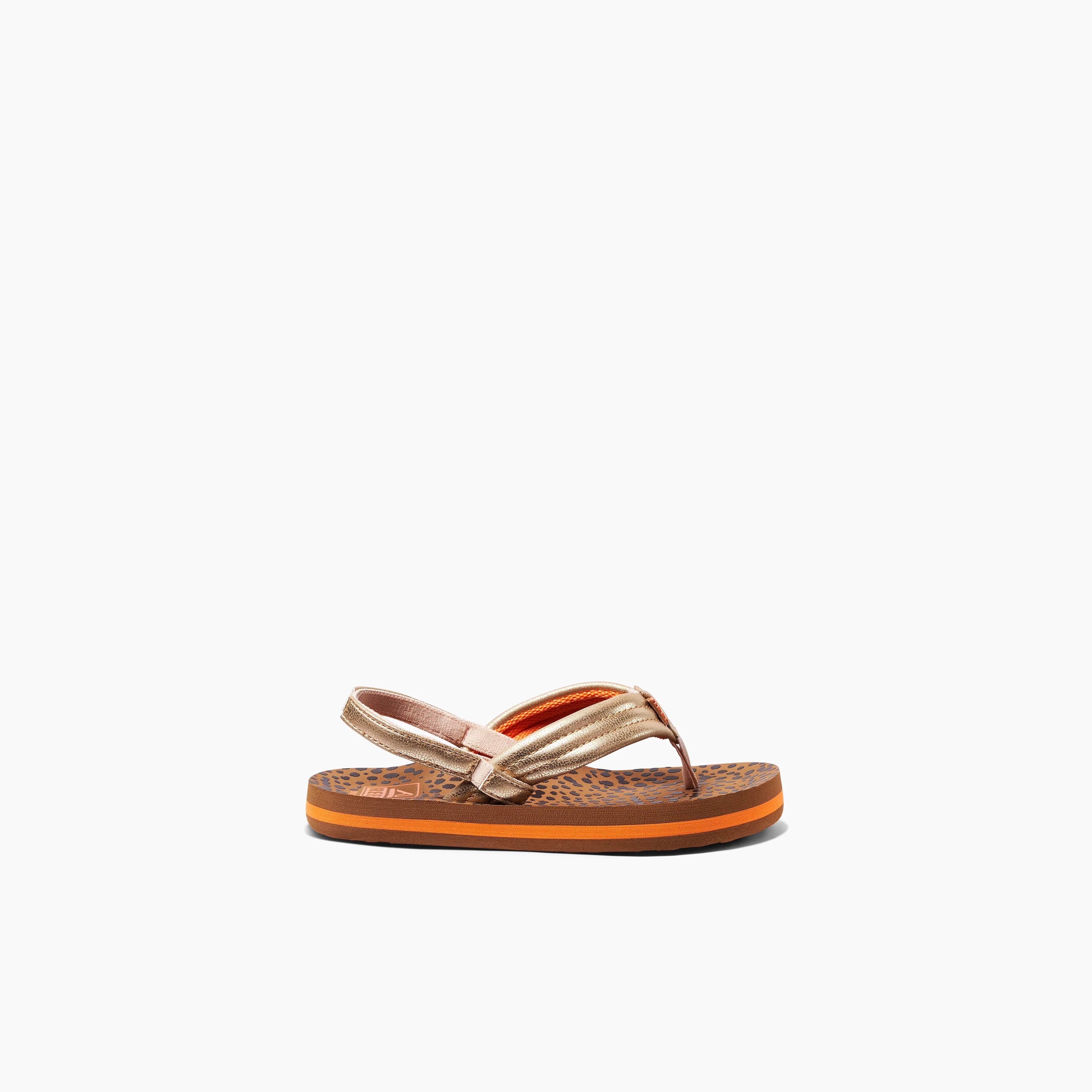 Toddler Girl's Ahi Sandals in Wild side view