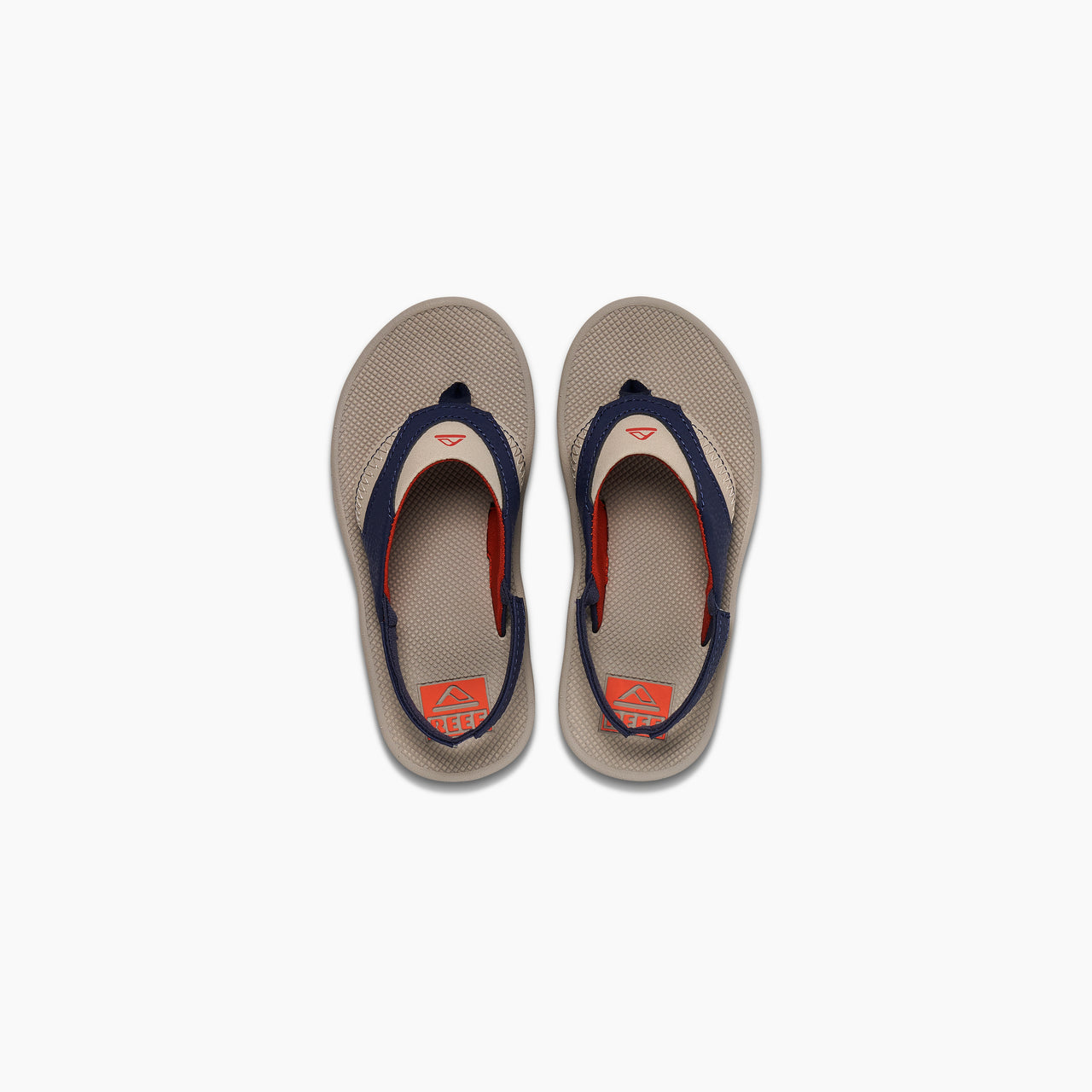 Little Fanning - Taupe/Navy - Top View