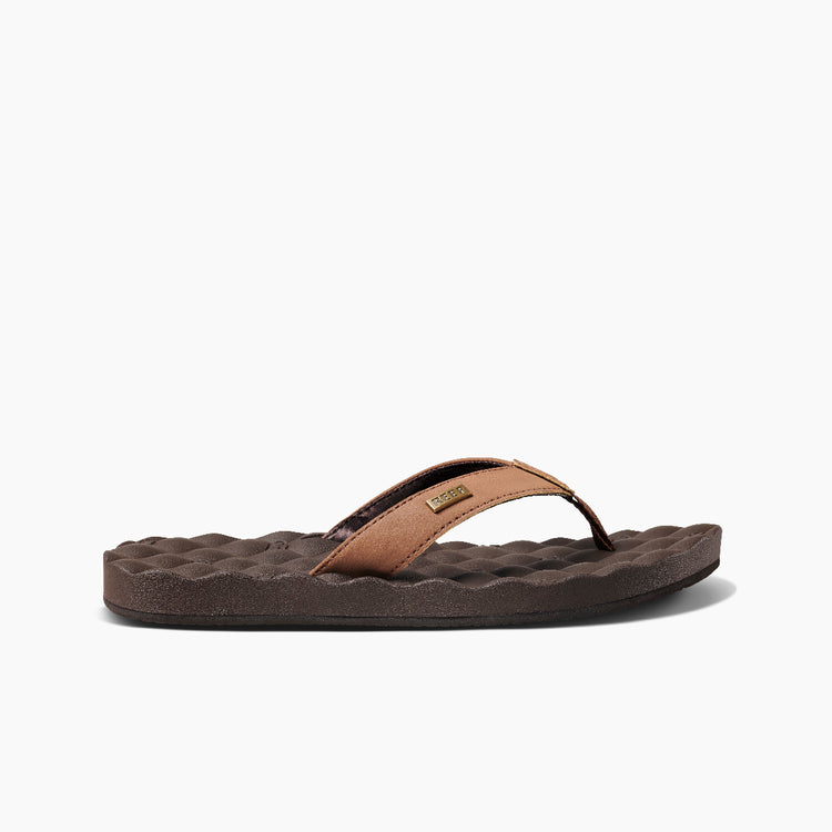 Women's Reef Vegan Leather Sandals in Brown |